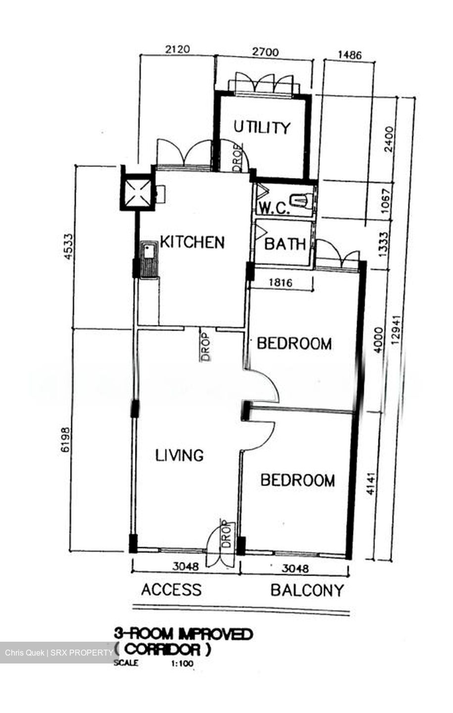 Blk 22 SIN MING VILLE (Bishan), HDB 3 Rooms #527696971